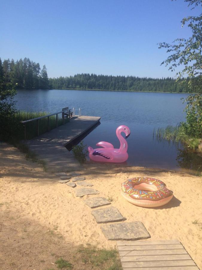 Private Lakeside Holiday Property In Nature Kankaanpää Exterior foto