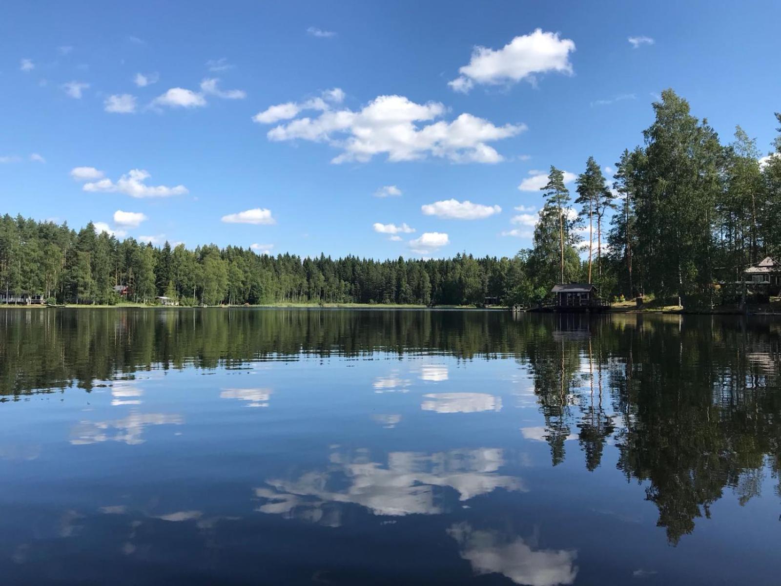 Private Lakeside Holiday Property In Nature Kankaanpää Exterior foto