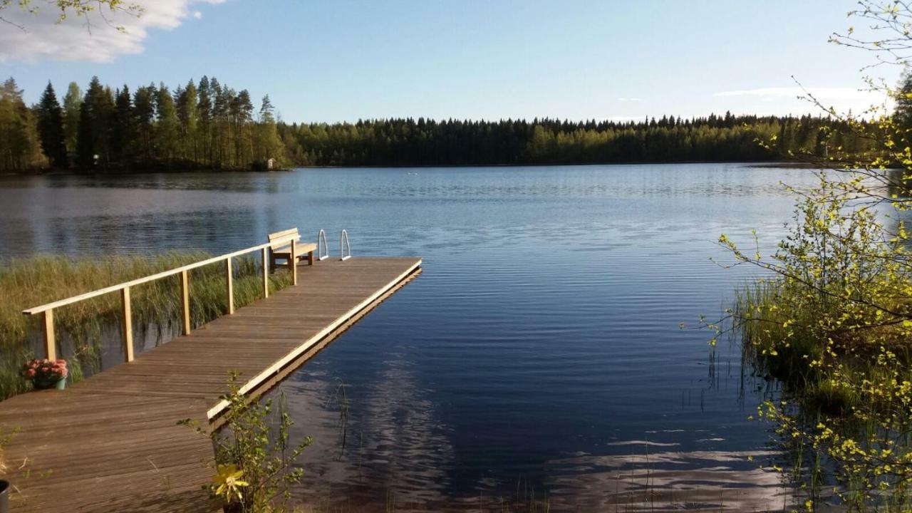 Private Lakeside Holiday Property In Nature Kankaanpää Exterior foto