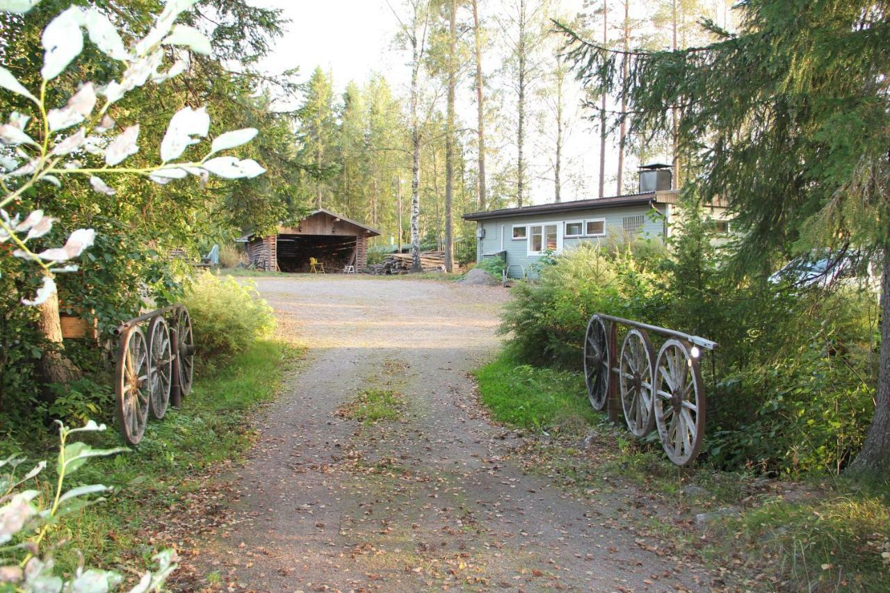 Private Lakeside Holiday Property In Nature Kankaanpää Exterior foto