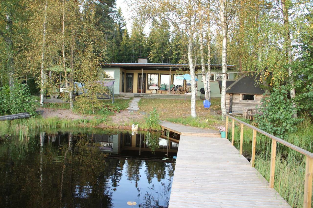 Private Lakeside Holiday Property In Nature Kankaanpää Exterior foto