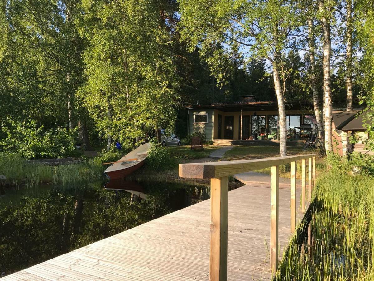 Private Lakeside Holiday Property In Nature Kankaanpää Exterior foto
