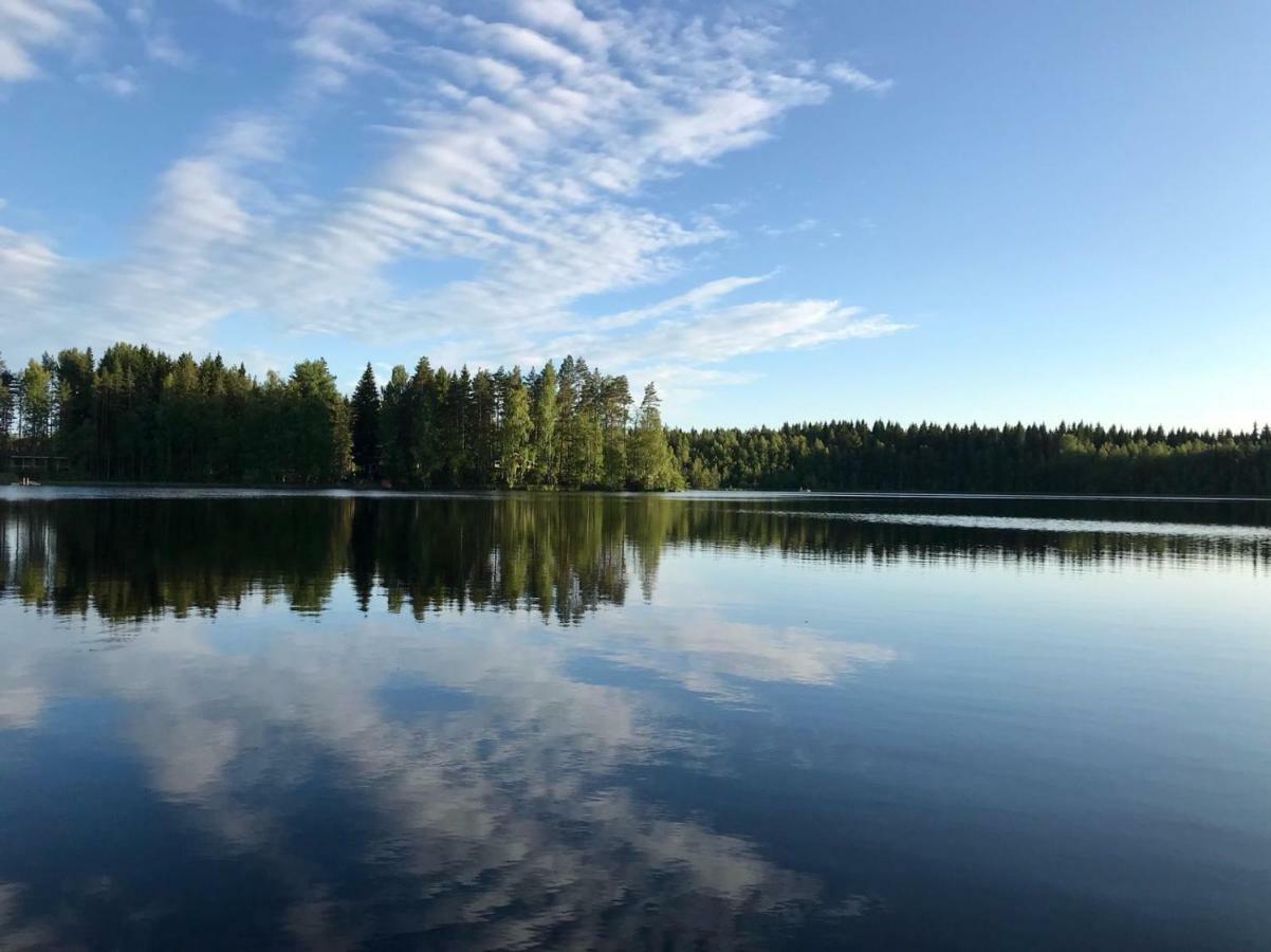 Private Lakeside Holiday Property In Nature Kankaanpää Exterior foto